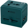 Cestovný adaptér Legami Universal Worldwide Travel Adapter - Petrol Blue uni