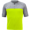 Pánský cyklistický dres SENSOR Cyklo Motion neon yellow/šedá Velikost: L, Barva: šedá