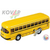 Kovap Dopravní prostředky autobus plechový 1:43 na klíček 20cm Kov 0492