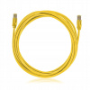 Patchcord Keline U/FTP 6a RJ45 / RJ45 25 m žltý