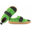 MAZUREK SOFTEX BAREFOOT KOŽENÉ-TEXTILNÉ POLTOPÁNKY PAPUČE 26 Zelená