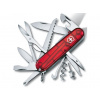 Kapesní nůž HUNTSMAN LITE transparent červený - Victorinox (Kapesní nožík HUNTSMAN LITE transparentní červená - Victorinox)