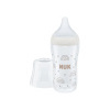 NUK Perfect Match skleněná láhev s kontrolou teploty 3+m 230ml