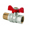 Guľový ventil MF motýľ PN40 180° ONYX Priemer: 1/2