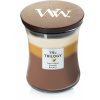 Sviečka stredná WoodWick TRILOGY Café Sweets 275g