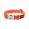 Red Dingo obojok jednofarebný 20 mm x 31-47 cm oranžový