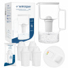 Filtračná kanvica Wessper D2 Borosilicate FutureFlow 3,3 l biela