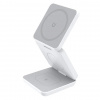 1stCOOL bezdrátová skládací QI nabíječka 3v1, MagSafe, USB-C, bílá TN-WC10 White 1stCool