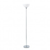 ACA DECOR Stojacia lampa BASICO 40W/E27/230V/IP20, farba chrómu
