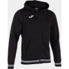 Joma Pánska mikina CAMPUS III HOODIE JACKET BLACK Veľkosť: 2XS