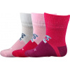VoXX® 3PACK Ponožky VoXX Sebík - mix A - holka Veľkosť: 18-20 (12-14)