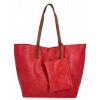 Dámská kabelka shopper bag Herisson červená H8805
