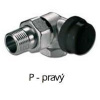 Ivar.VCD 2162 NDX termostatický ventil uhlový pravý 1/2
