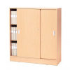 AJ Produkty Skriňa s posuvnými dverami FLEXUS, 1325x1200x415 mm, buk