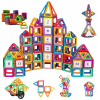 SADA 104KS VEĽKÉ MAGNETICKÉ STAVEBNÉ KOCKY3D PANELY MAGNETIC TILES