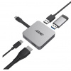 Acer 4in1 Type C dongle: 1x HDMI (až 4K@30Hz), 2x USB3.2 (5Gbps Data Transfer), 1x USB-C (Power Delivery max. 100W)