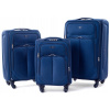 Sada 3 kufrov PELLUCCI RGL S-010 Námornícka modrá
