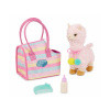 Pucci Pups Lama v taške Sparkly Stripes Bag