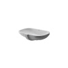 DURAVIT D-Code umývadlo vstavané 495x290 mm, bez otvoru na batériu, biela, 0338490000