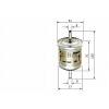 PALIVOVÝ FILTER BOSCH 1022150 6594603 92FB9155AA 92FB