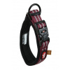 Obojok pes BIVOUAK nastaviteľný 45-55cm červená Zolux