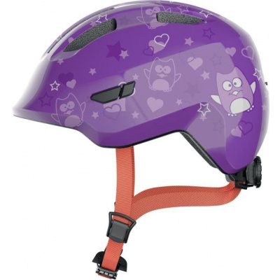 Helma na bicykel ABUS Smiley 3.0 purple star M (4003318672606)