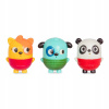 B.Toys B. Toys, Squish & Splash Sada troch rozťahovacích cikačiek s psíkom, 6 M-Cy+