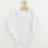 Body dlhý rukáv New Baby II - biele - 86 (12-18m)