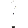 Rabalux Ophus stojaca lampa 2x18 W čierna 3240