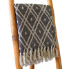 Boho Pohodlný Prehoz - 125 x 150 cm - Čierno-Béžová Regentská Varianta: 125 x 150 cm - Čierno-Béžová Regentská