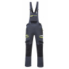 PORTWEST DX441 / Strečové laclové nohavice slim fit - metal grey L
