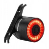 Cyklistická lampa Rockbros Q3 zadná s inteligentným systémom zastavenia - čierna