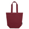 Neutral Taška O90053 z bio fairtrade bavlny se zipem, 48x44cm COT77005306699-bordeaux UNI Bordó