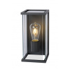 Lucide 27883/11/30 Nástenné svietidlo CLAIRE LED E27, 60W, IP54, antracitová + IR
