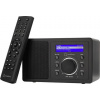 Renkforce RF-IR-MONO1 RF-4830285 internetové stolní rádio, internetové, Bluetooth, AUX, Wi-Fi, internet, s DLNA, černá