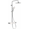 Duravit Shower Systems sprchová súprava nástenná s termostatom chrómová-biela TH4382008005