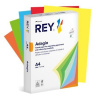 Kopírovací papier, farebný, A4, 80 g, 5x100 listov, REY Adagio, mix intenzívnych farieb
