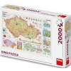 Puzzle 2000 Mapy České Republiky - autor neuvedený