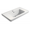 SAPHO CLASSIC 90 x 50cm umývadlo keramické, s otvorom, s prepadom, biele, 8788111