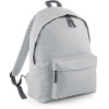 BagBase Batoh BG 125, módní, 18l COT520125t9899-light grey/ UNI Šedá světlá/šedá grafitová