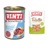 RINTI, 6 x 400 g + 100 g RINTI Filetto kapsička v želé kačica so zeleninou - hydinové srdiečka