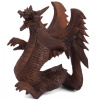 Drevená socha Drak ↑20 cm