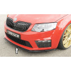 Rieger lipa pod přední nárazník pro Škoda Octavia RS 5E combi, sedan před faceliftem, 06/13-01/17, plast ABS lakovaný do černé lesklé barvy SLEVA 3%