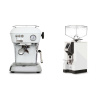 Ascaso Dream ONE, Cloud White + Eureka Mignon Specialita, CR white