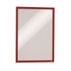 Informačný panel, A3, magnetický, DURABLE DURAFRAME MAGNETIC, červená