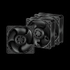 ARCTIC S12038-8K -120mm Case Fan (3 Pack) - dual ball bearing - max 8000 RPM - PWM regulated ACFAN00302A