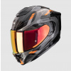 SCORPION prilba na motocykle EXO-1500 AIR SLEEK (čierna/oranžová), veľ. L
