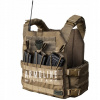 Airsoft - Tactical vesta doskového nosiča Cargo Coyote (Airsoft - Tactical vesta doskového nosiča Cargo Coyote)