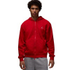Pánska zateplená mikina so zipsom NIKE-JORDAN M J BRK FLC FZ Červená XL 25/26