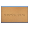 Korková nástenka 200x120 (AL rám modrý)